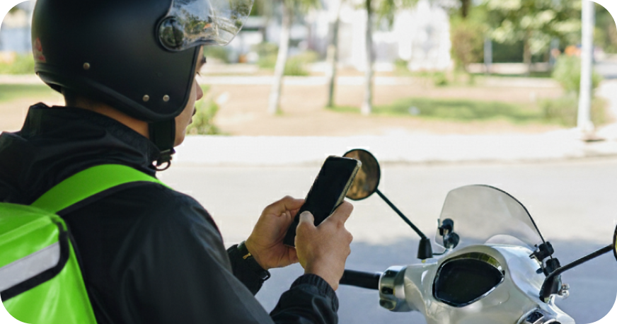 Motoboy de delivery